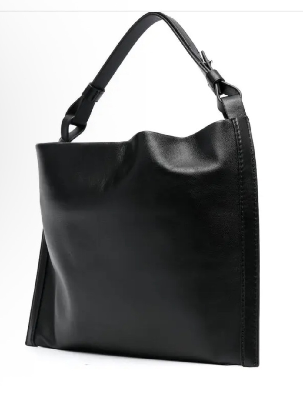 PROENZA SCHOULER White Label Minetta Leather Small Shoulder Hobo Bag New - Picture 6 of 10